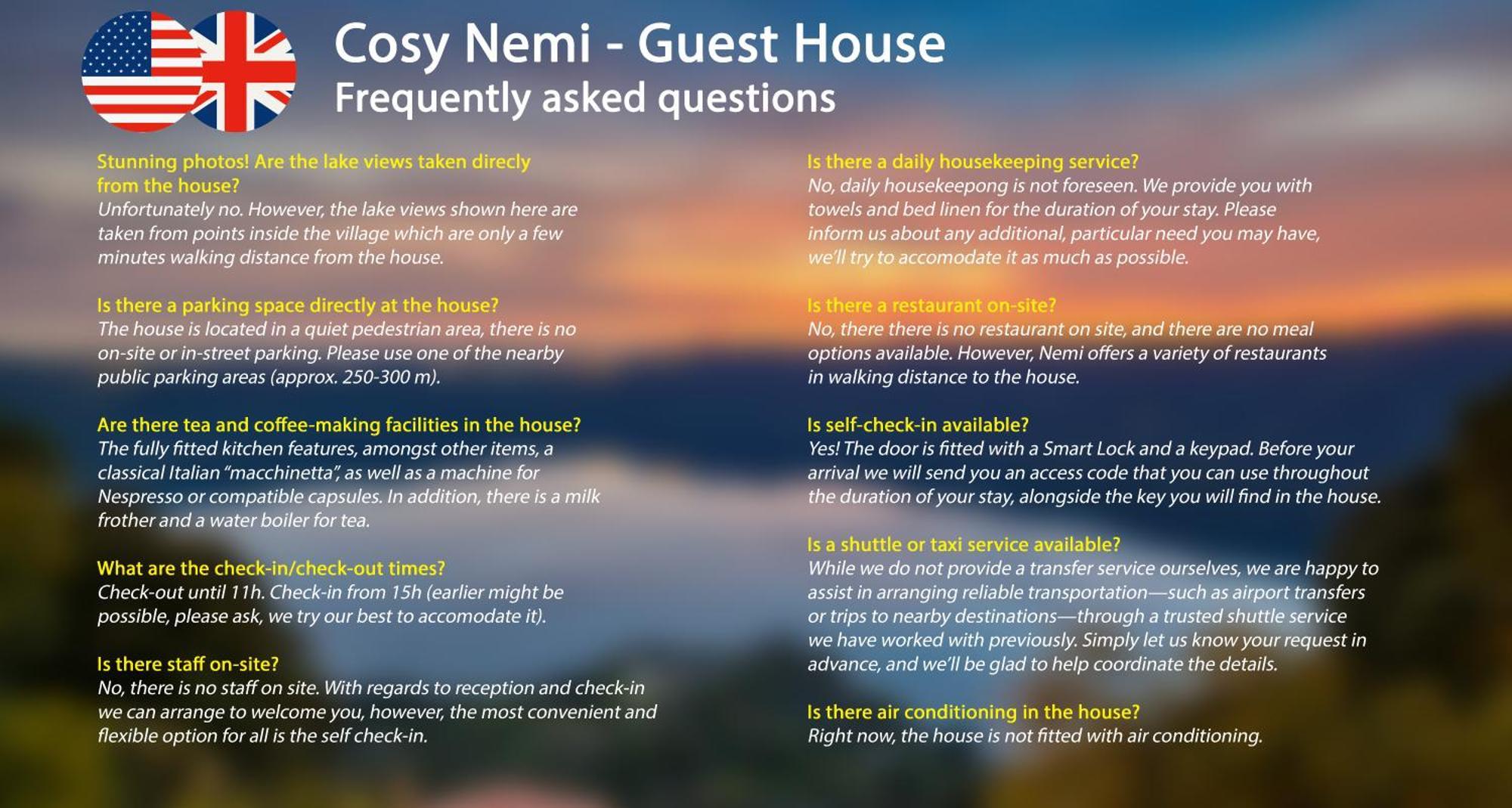 Cosy Nemi - Guest House Dış mekan fotoğraf